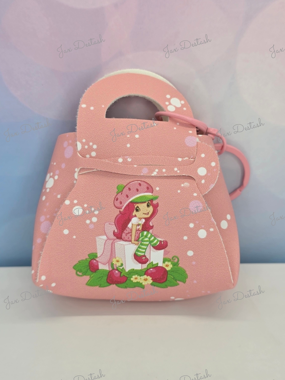 Strawberry Shortcake Mini Purse/Key Charm - Picture 3 of 4